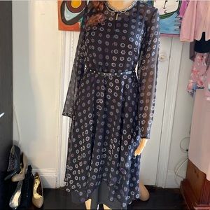 Black pattern dress ❤️